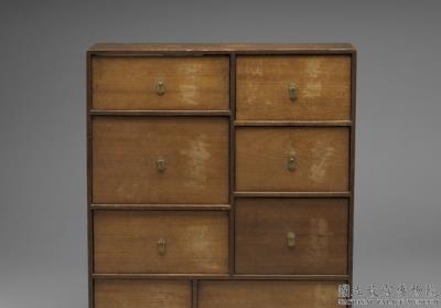 图片[2]-Wood cabinet with eight drawers, Qing dynasty, Qianlong reign (1736-1795)-China Archive